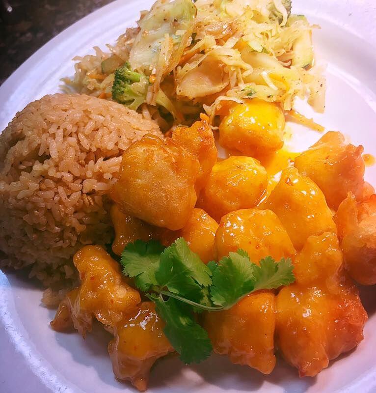 (L) Orange Chili Chicken